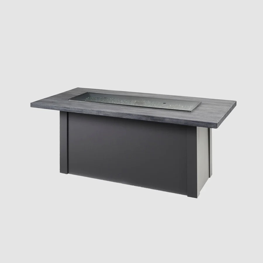 havenwood linear fire table – 62×30 – carbon grey/graphite – lp thumbnail image