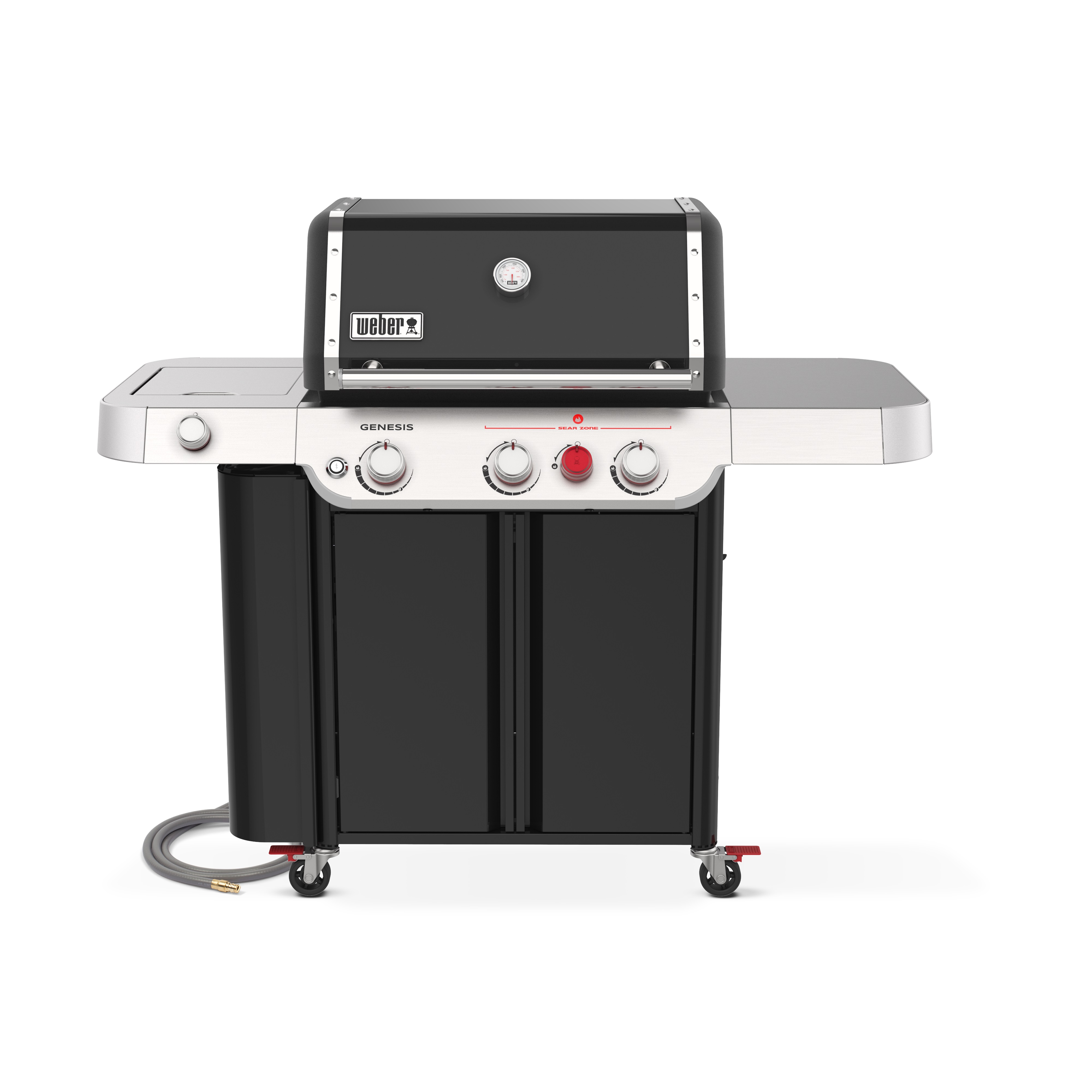 genesis sp-e-335 black grill – natural gas product image