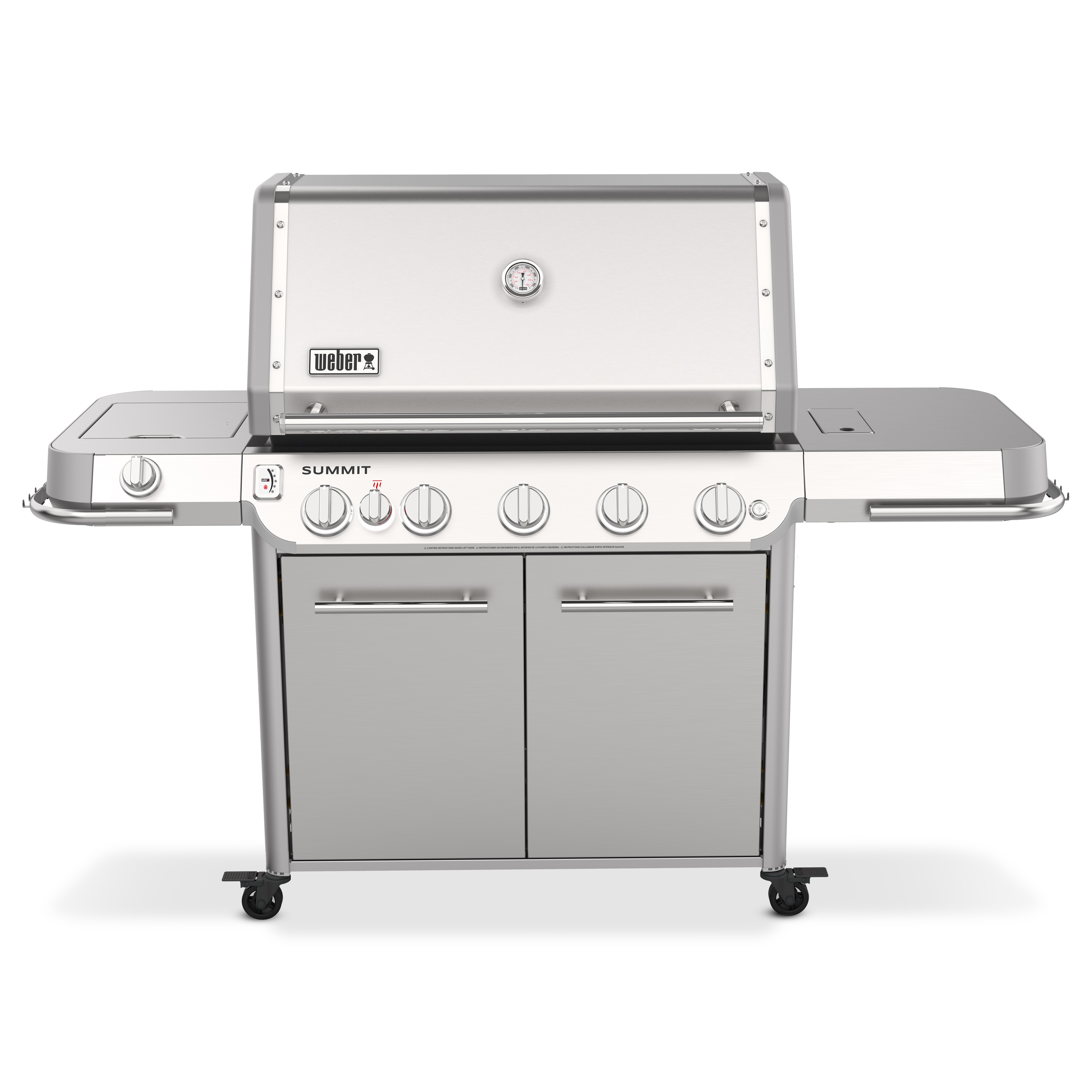 summit fs38 stainless steel grill – liquid propane product image
