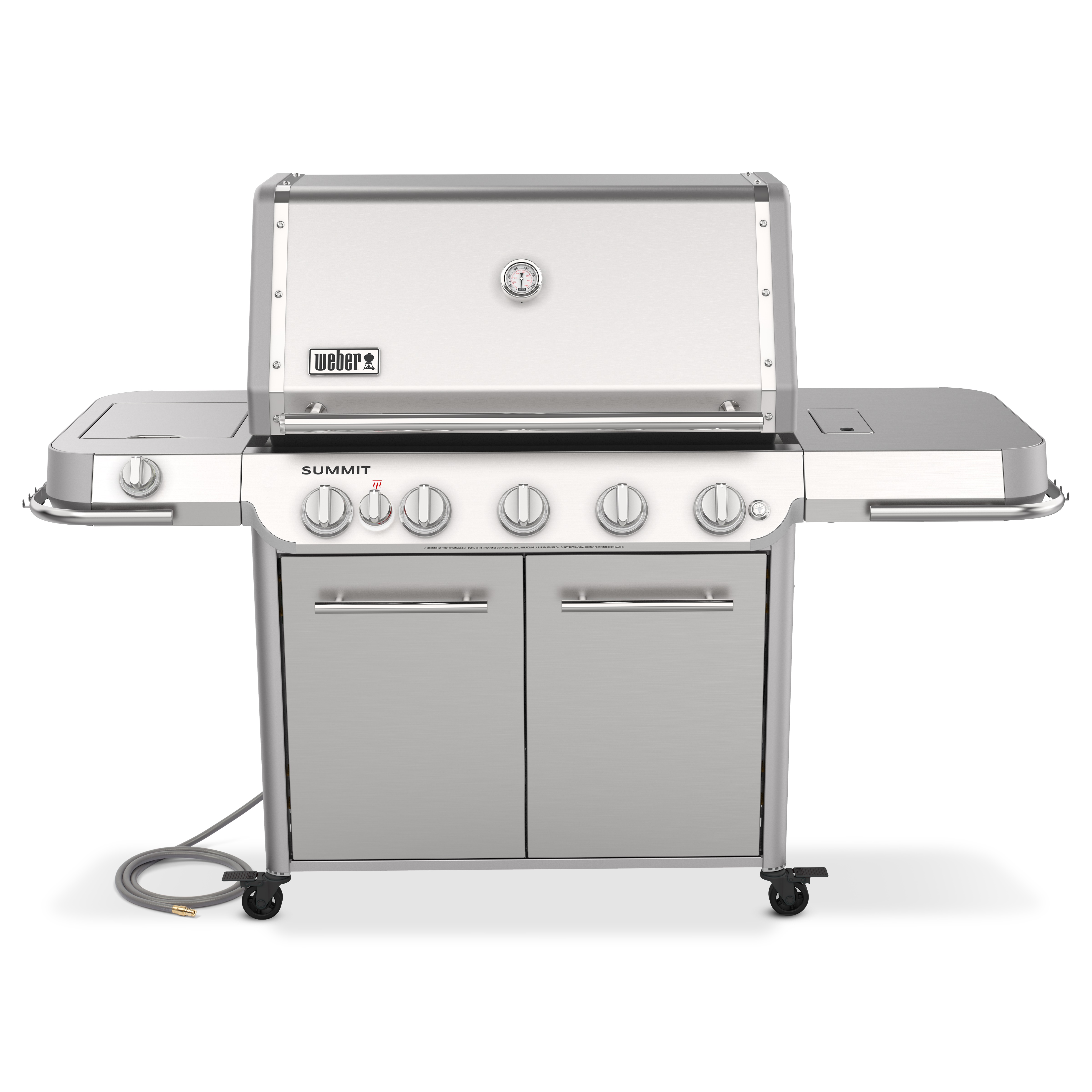 summit fs38 stainless steel grill – natural gas product image