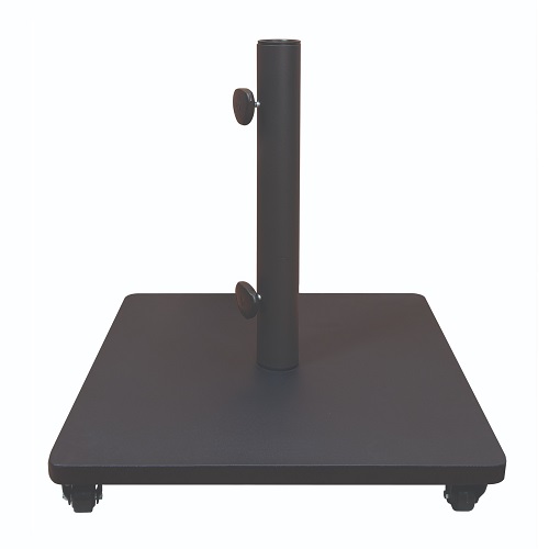 120lb steel umbrella base with casters thumbnail