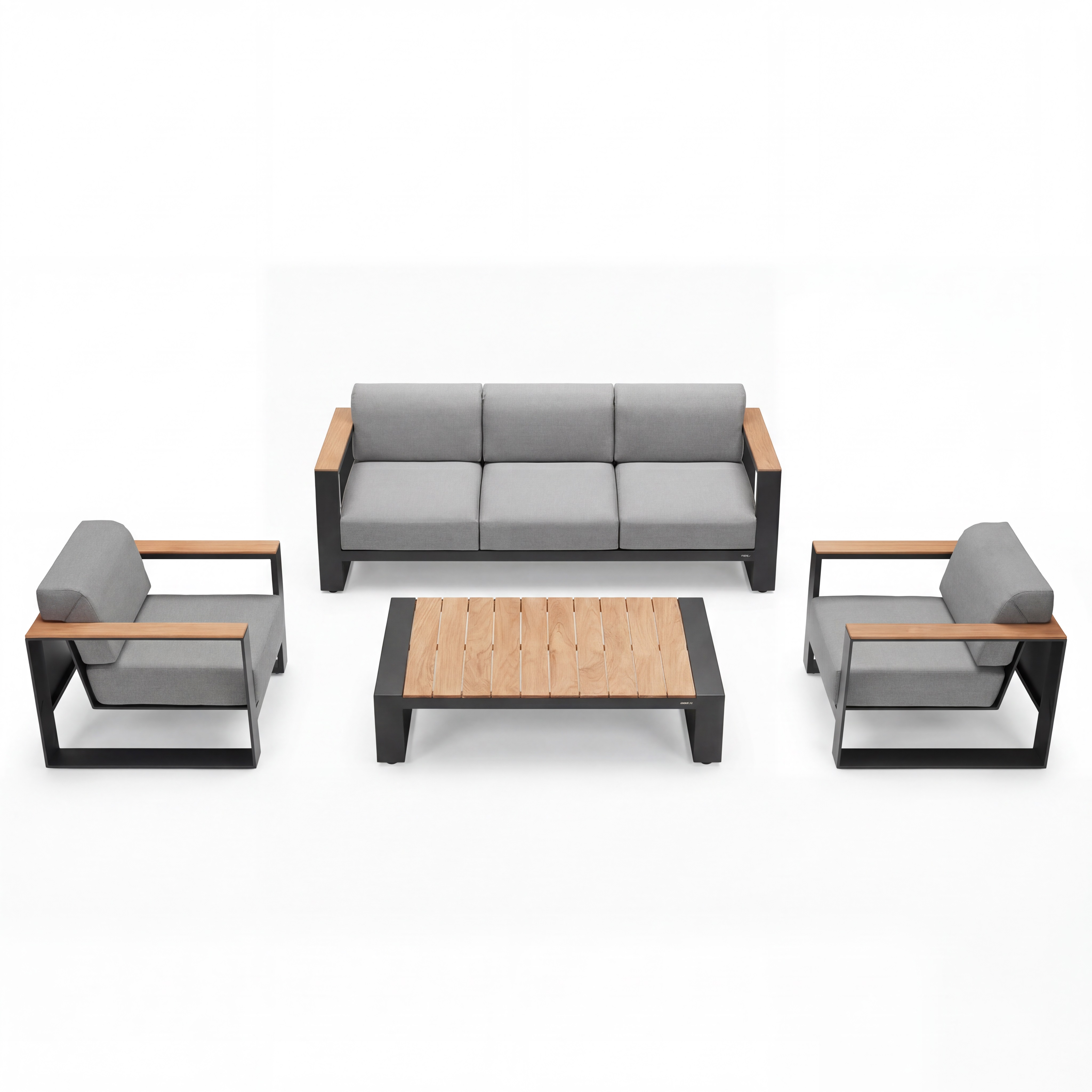 cambusa seating set-nero charcoal/ fumo thumbnail image