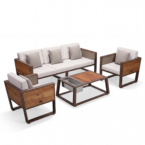 york seating set – latte / canvas canvas