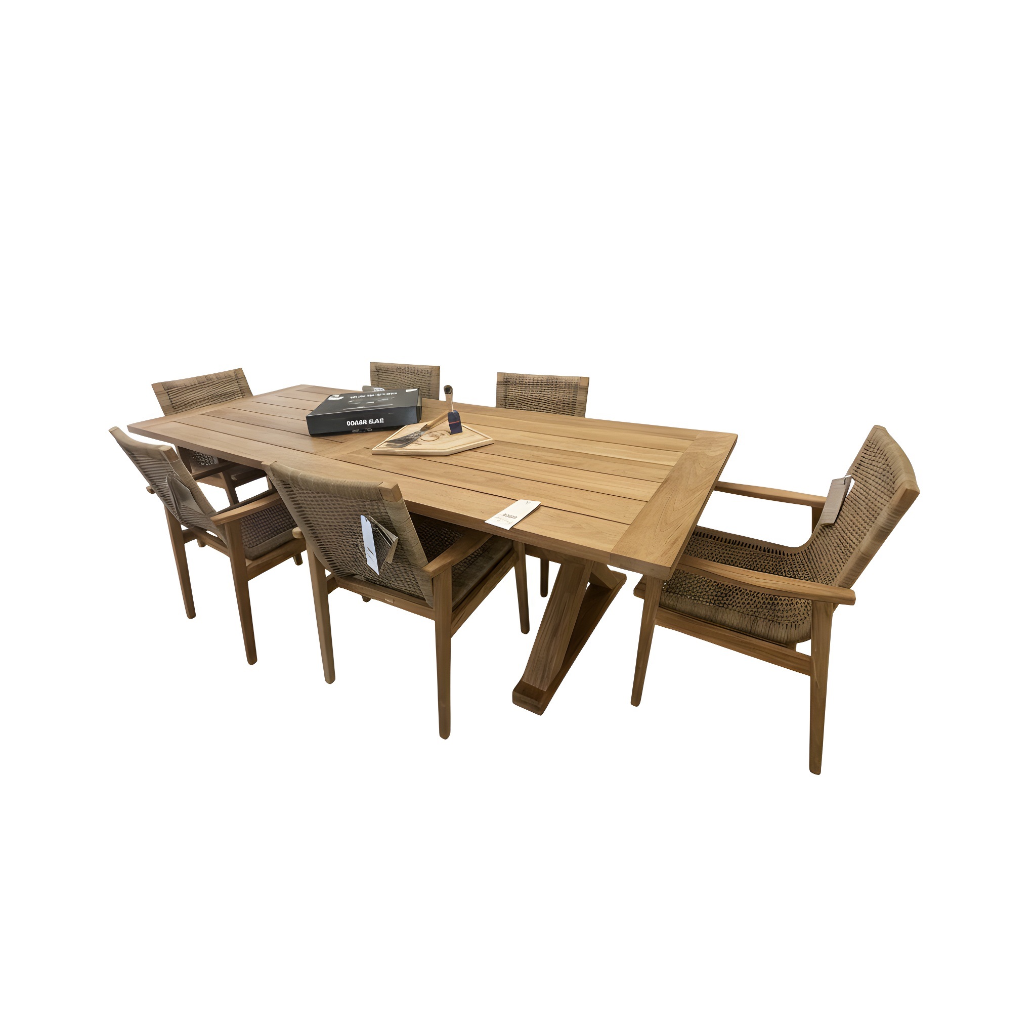 modena/pointe teak dining set product image