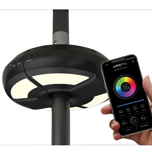 luna pro umbrella light with bluetooth speaker thumbnail