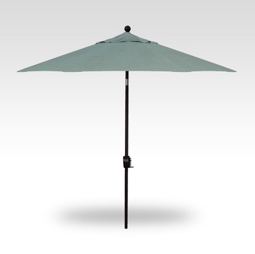 9′ seasalt push-button tilt umbrella – black frame
