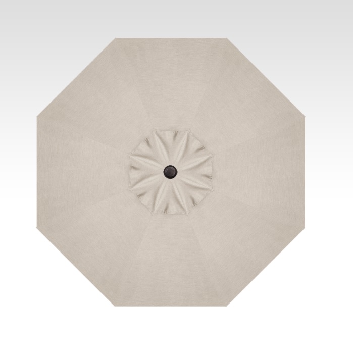 9′ cloud push-button tilt umbrella – black frame thumbnail image