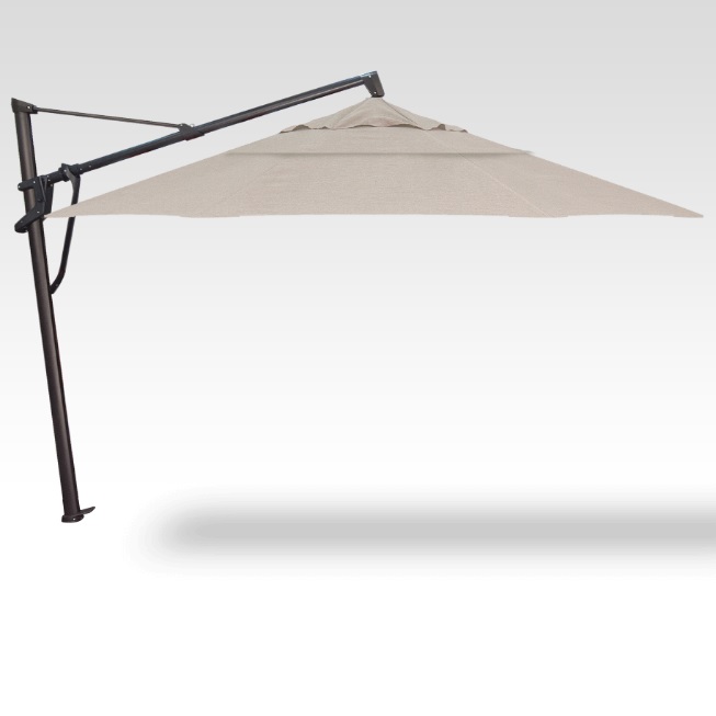11′ cloud akz plus cantielver umbrella – black frame product image