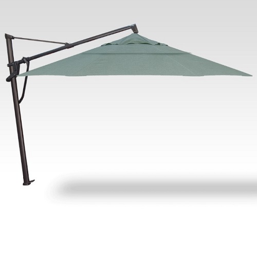 11′ seasalt akz plus cantilever umbrella – black frame