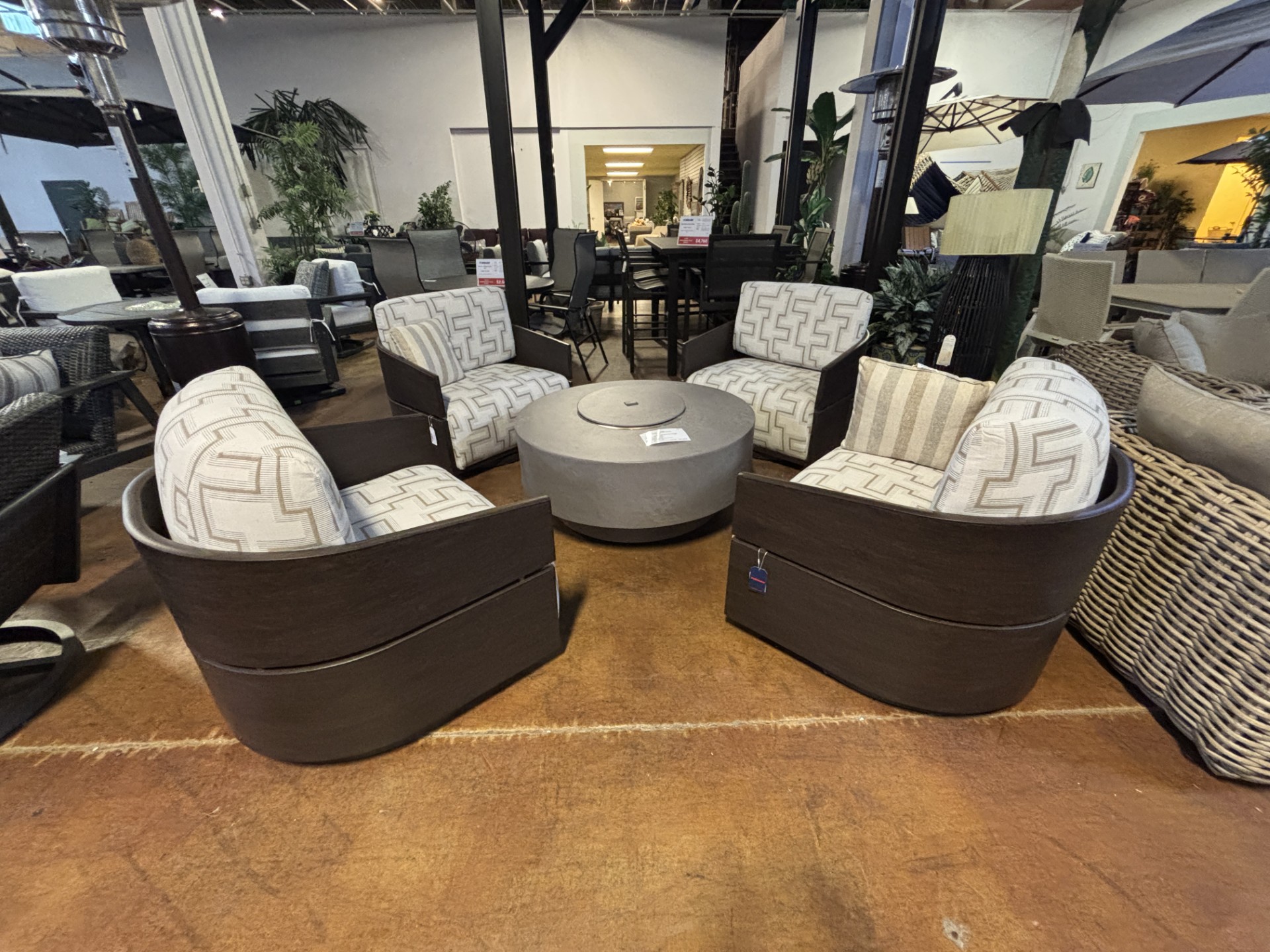 tribeca firepit seating set product image