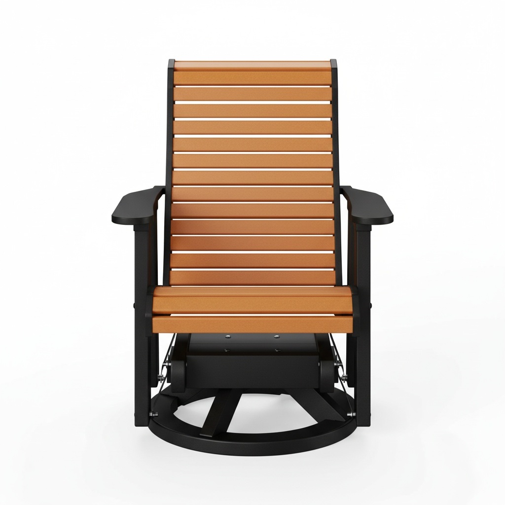 rollback swivel glider – bright cedar / black thumbnail image