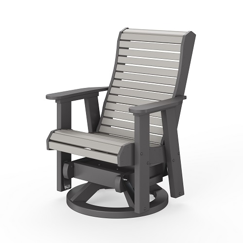 rollback swivel glider – dove grey / dark grey thumbnail