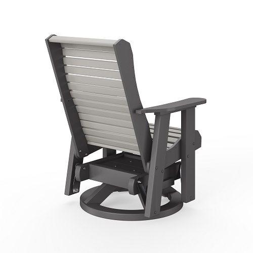 rollback swivel glider – dove grey / dark grey thumbnail