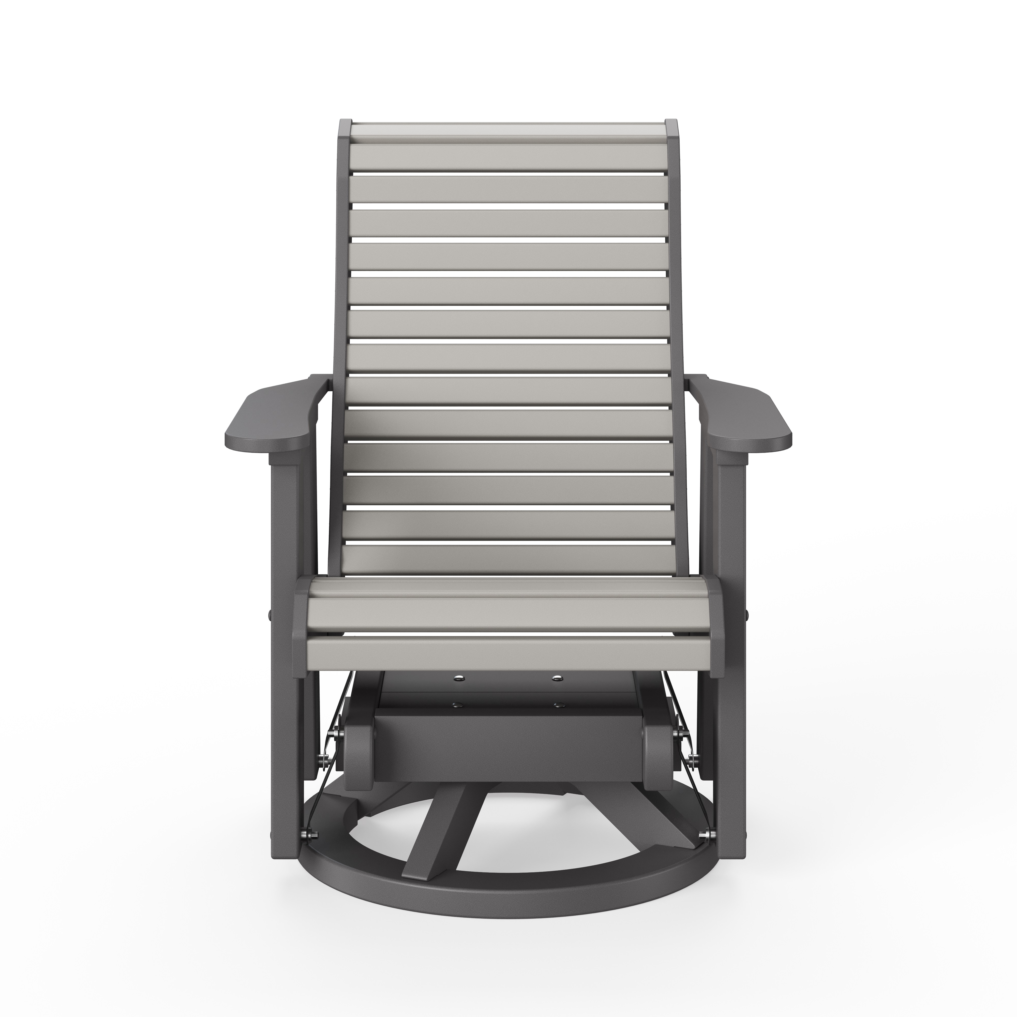 rollback swivel glider – dove grey / dark grey thumbnail image