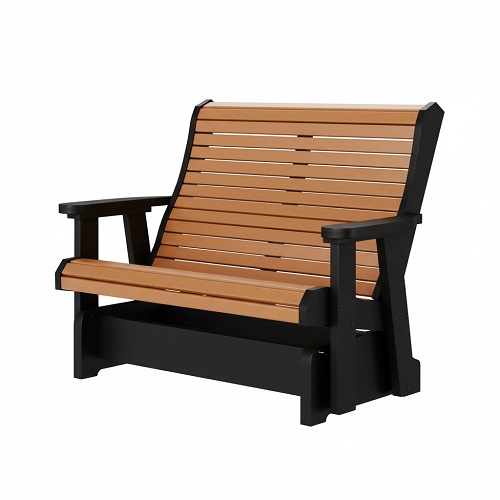 48 inch rollback glider – bright cedar / black