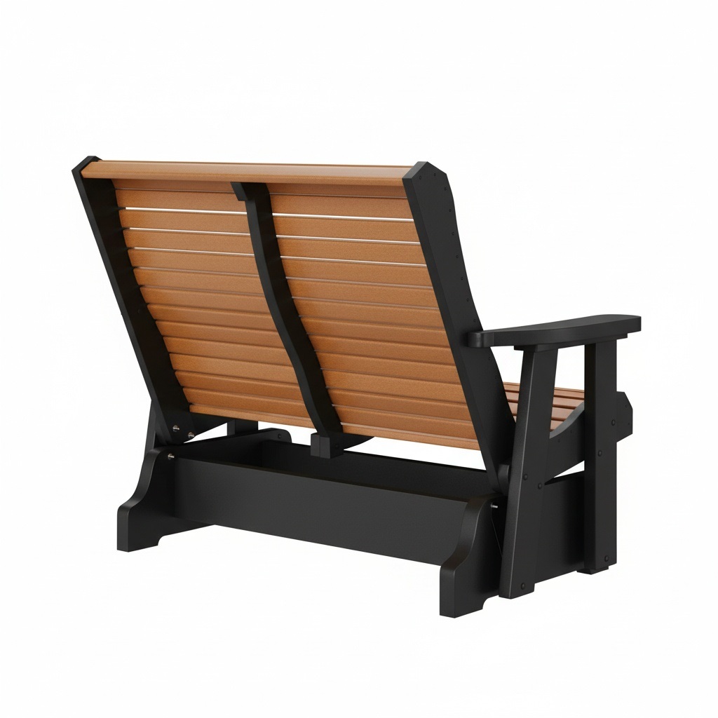 48 inch rollback glider – bright cedar / black thumbnail image