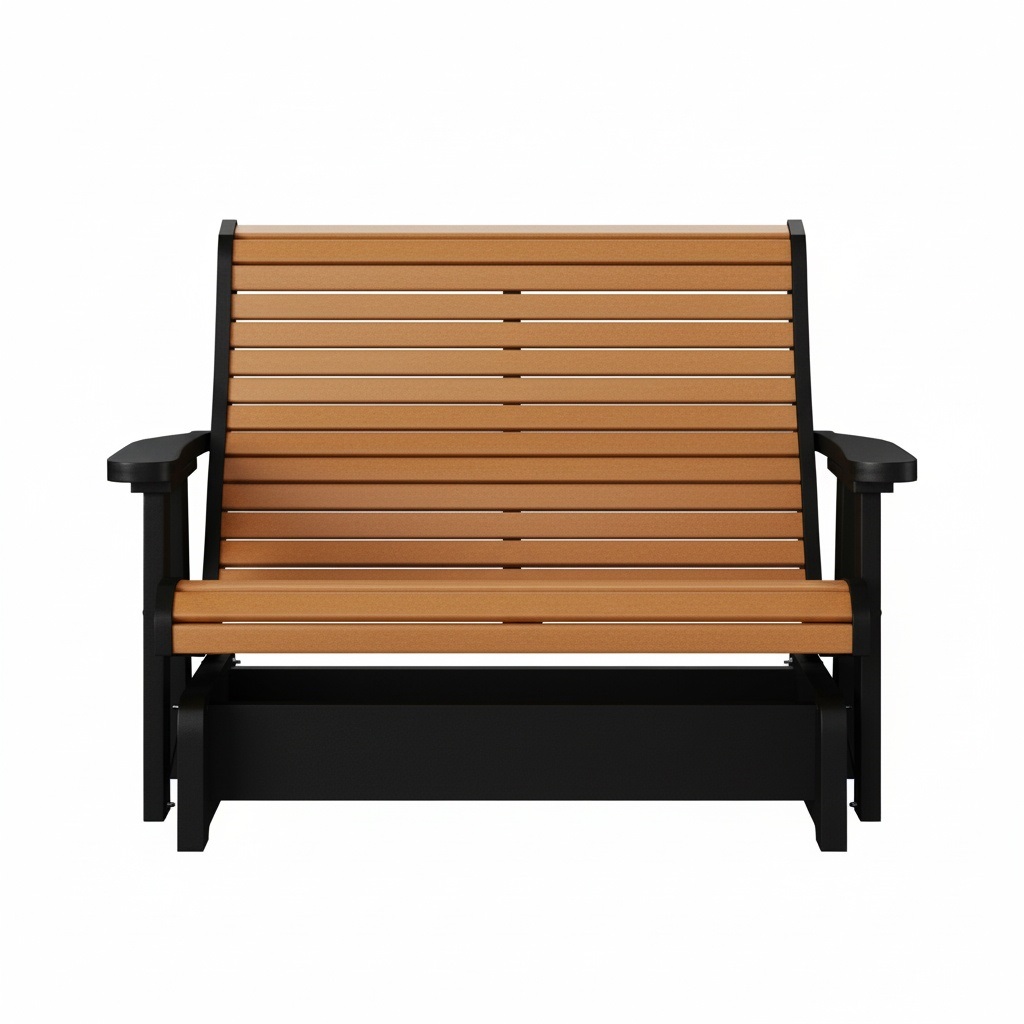 48 inch rollback glider – bright cedar / black thumbnail image
