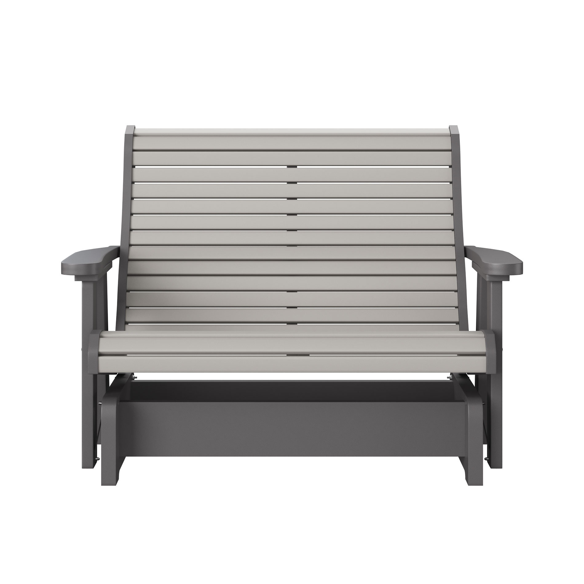 48 inch rollback glider – dove grey / dark grey thumbnail image