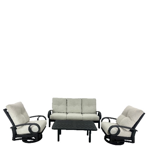 eclipse seating set – satin black / makar silver thumbnail