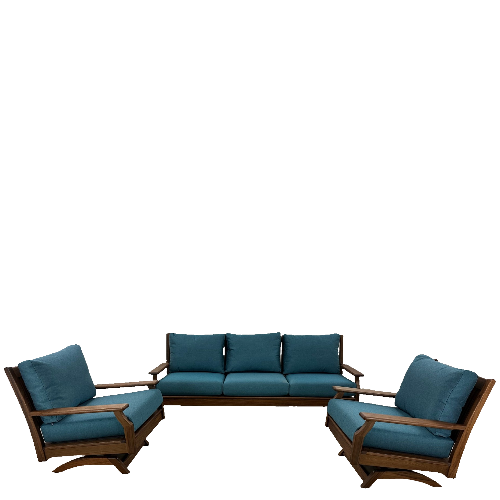 opal seating set – ipe / premier lagoon thumbnail image
