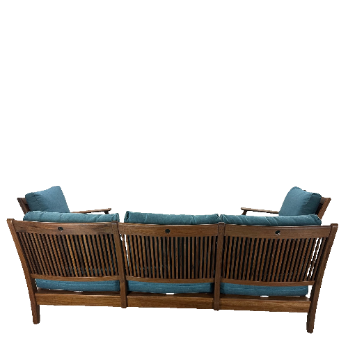 opal seating set – ipe / premier lagoon thumbnail image