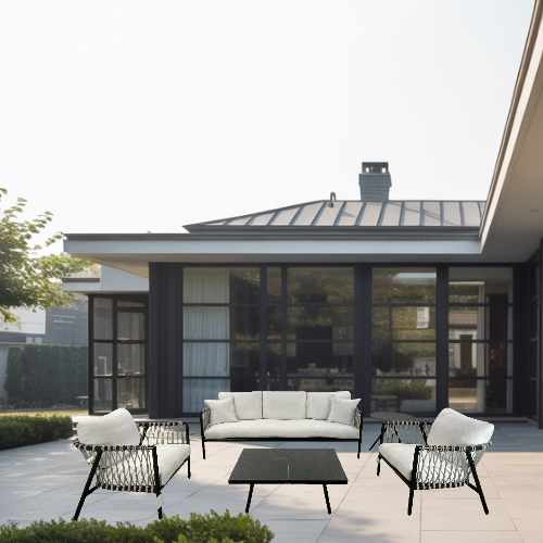 oscar seating set – black jade / melange bleach product image