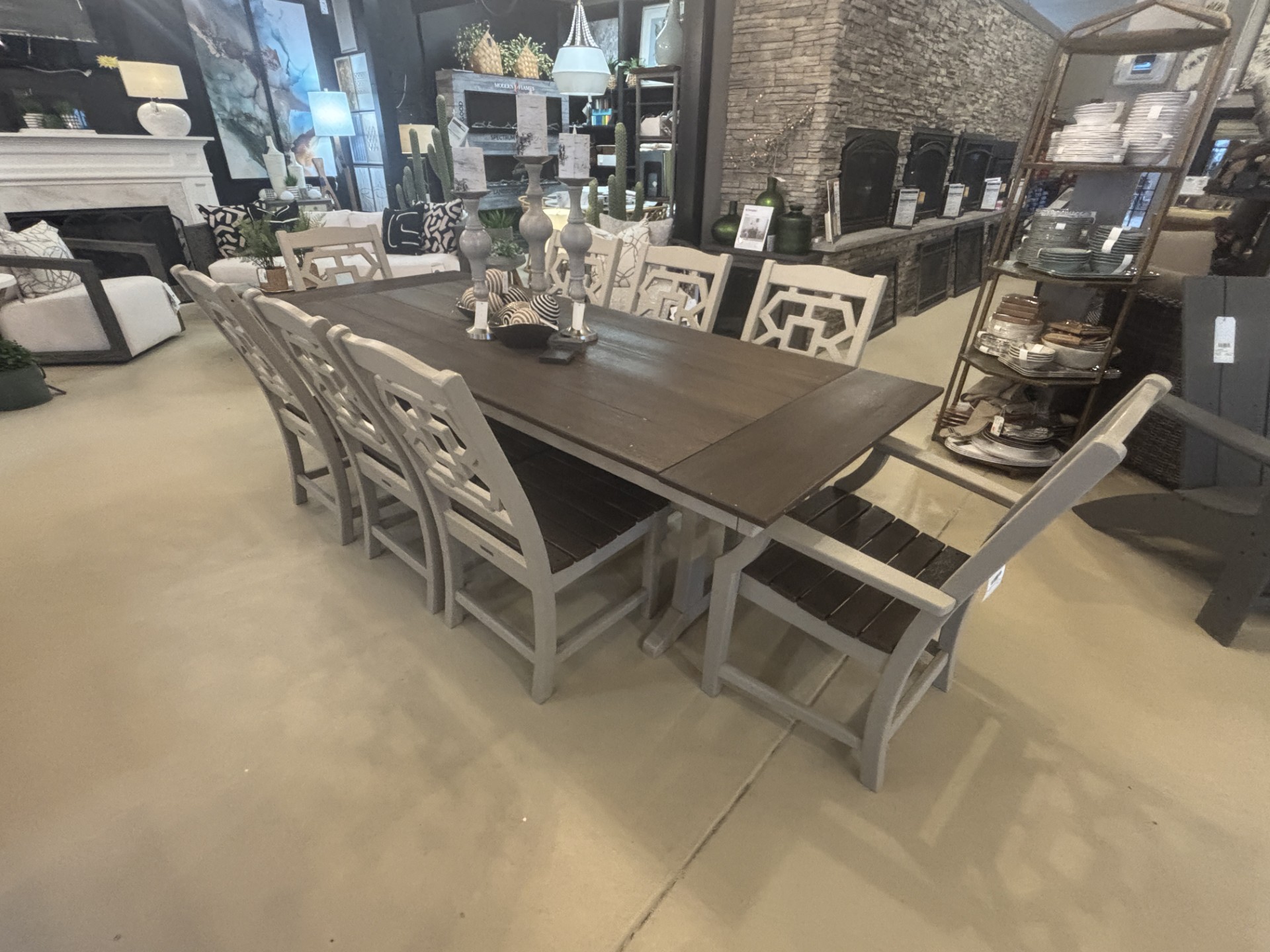 chinoiserie dining set – sand / kona product image