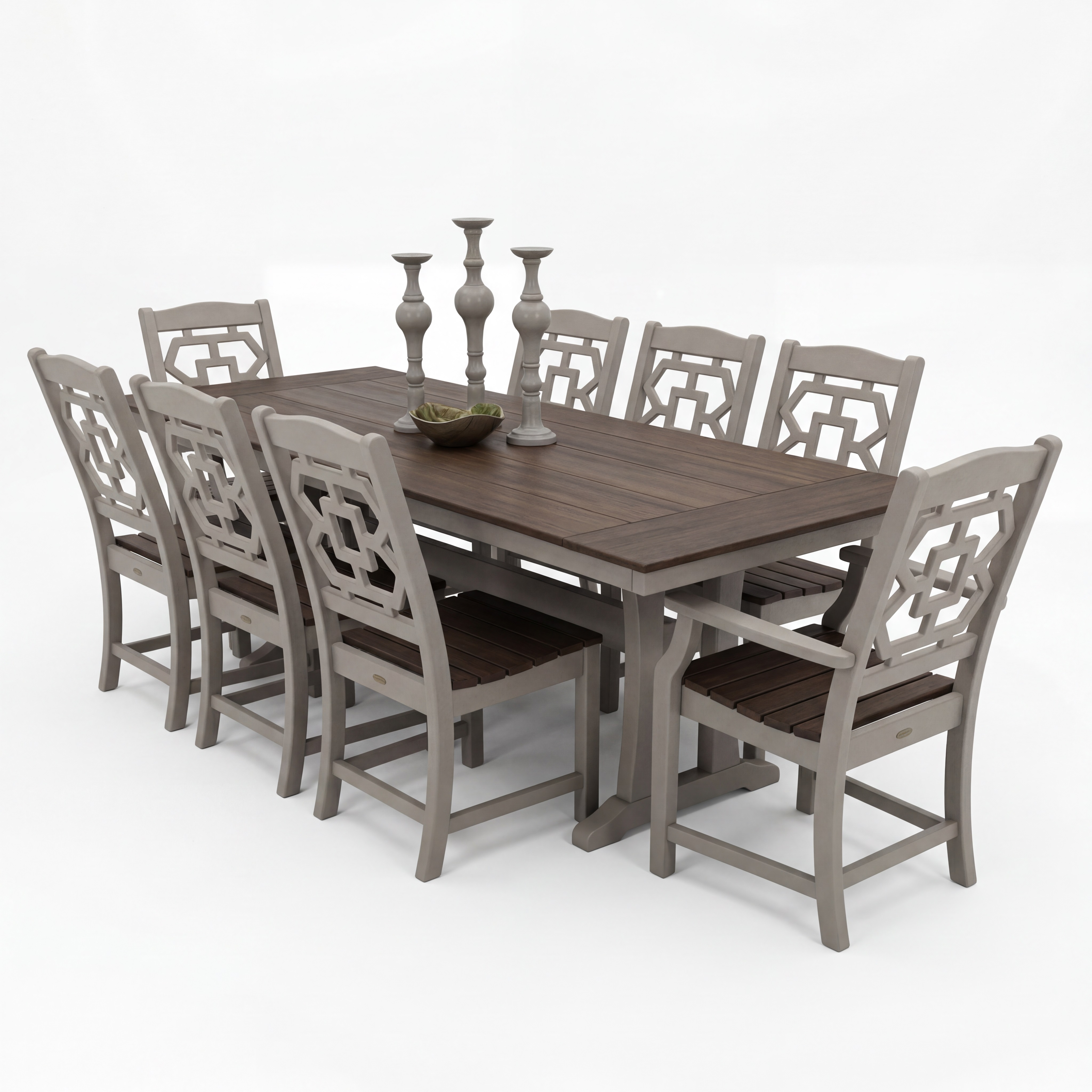 chinoiserie dining set – sand / kona product image