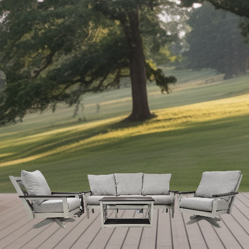 chippendale seating set – kona / cast ash product image