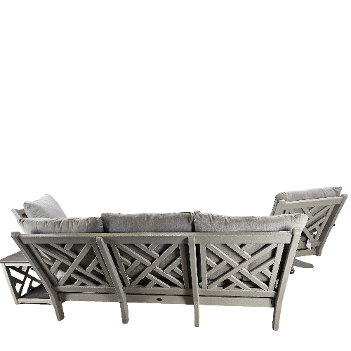 chippendale seating set – kona / cast ash thumbnail image
