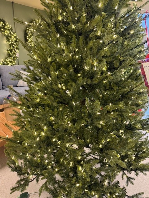 8′ carolina fraser fir – color changing clear/multi led lights thumbnail image