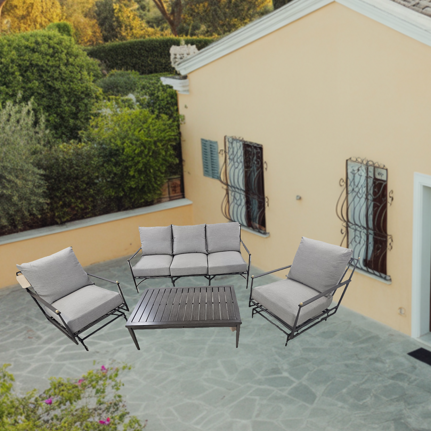 roma seating set
