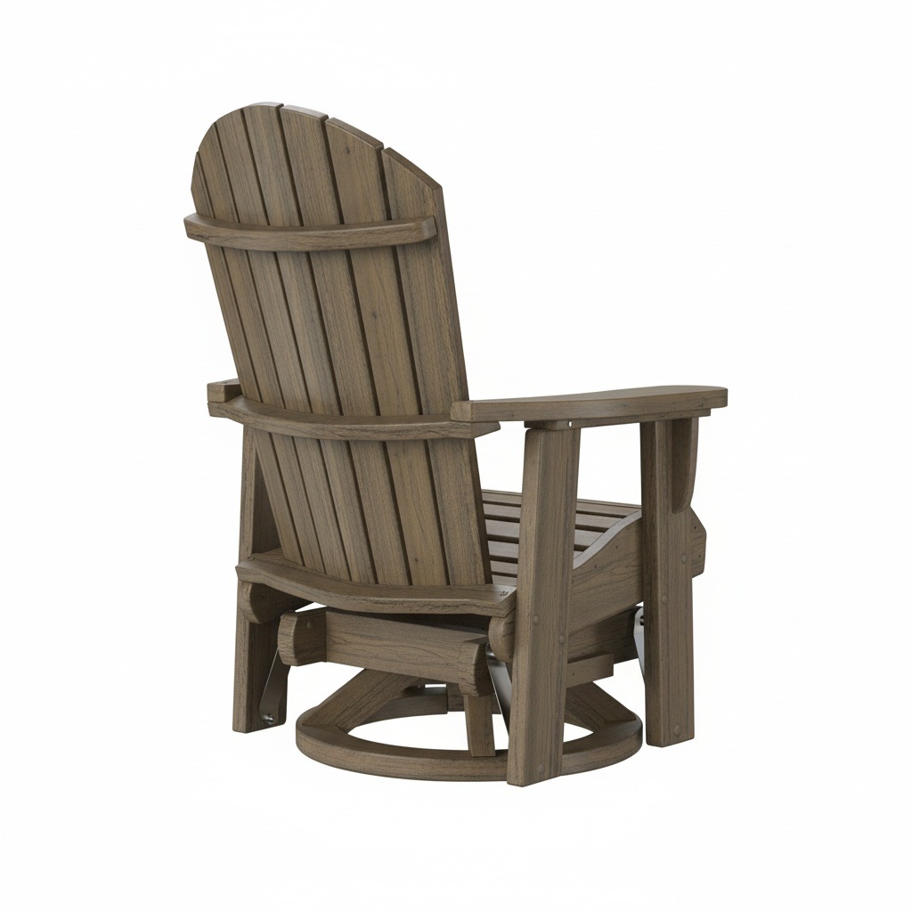fanback swivel glider – coastal grey thumbnail image