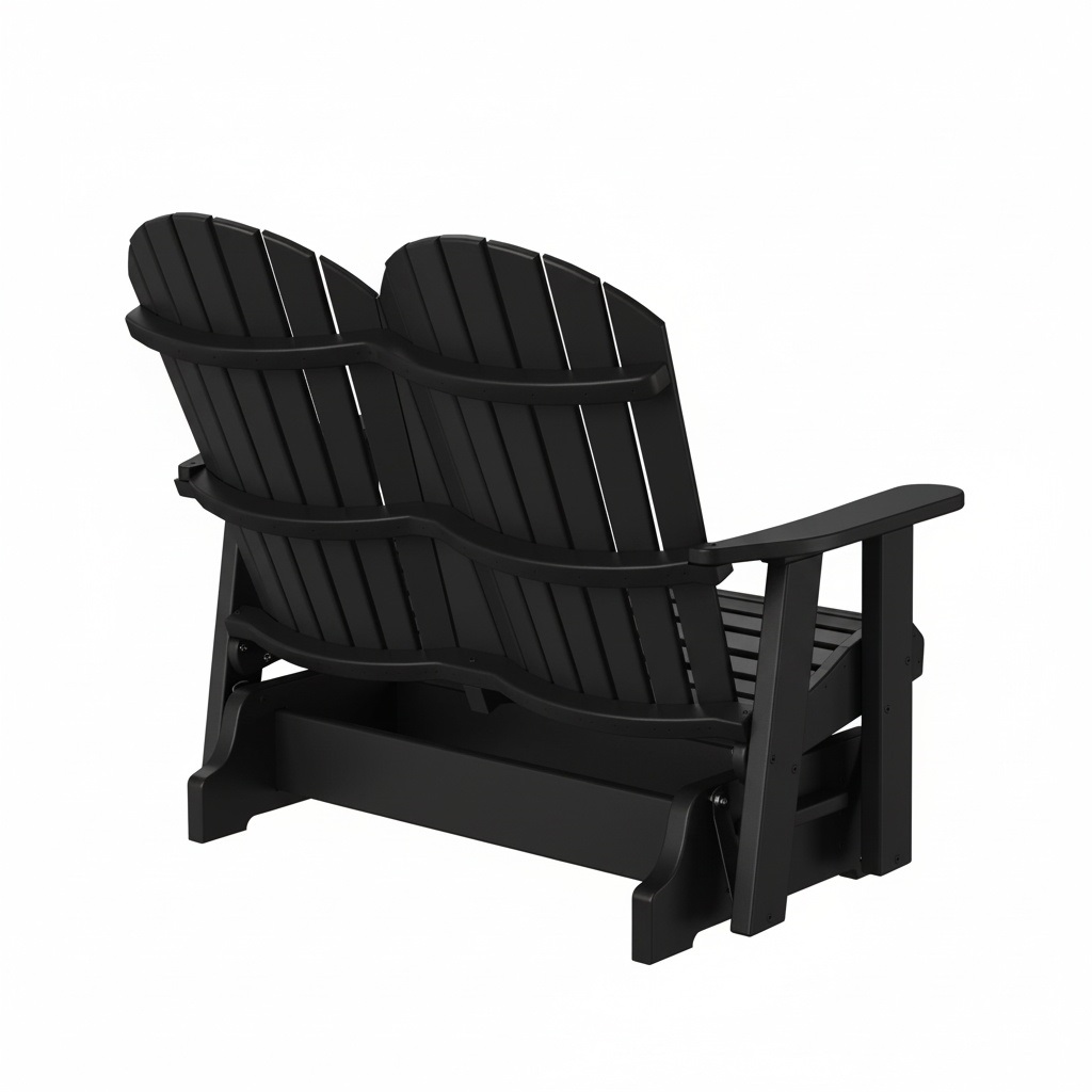 fanback double glider – black thumbnail image