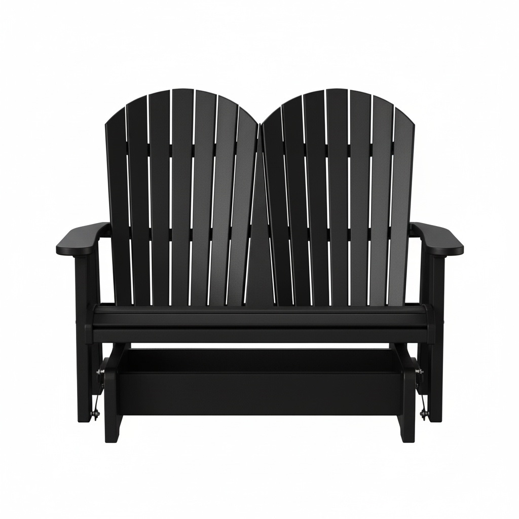 fanback double glider – black thumbnail image