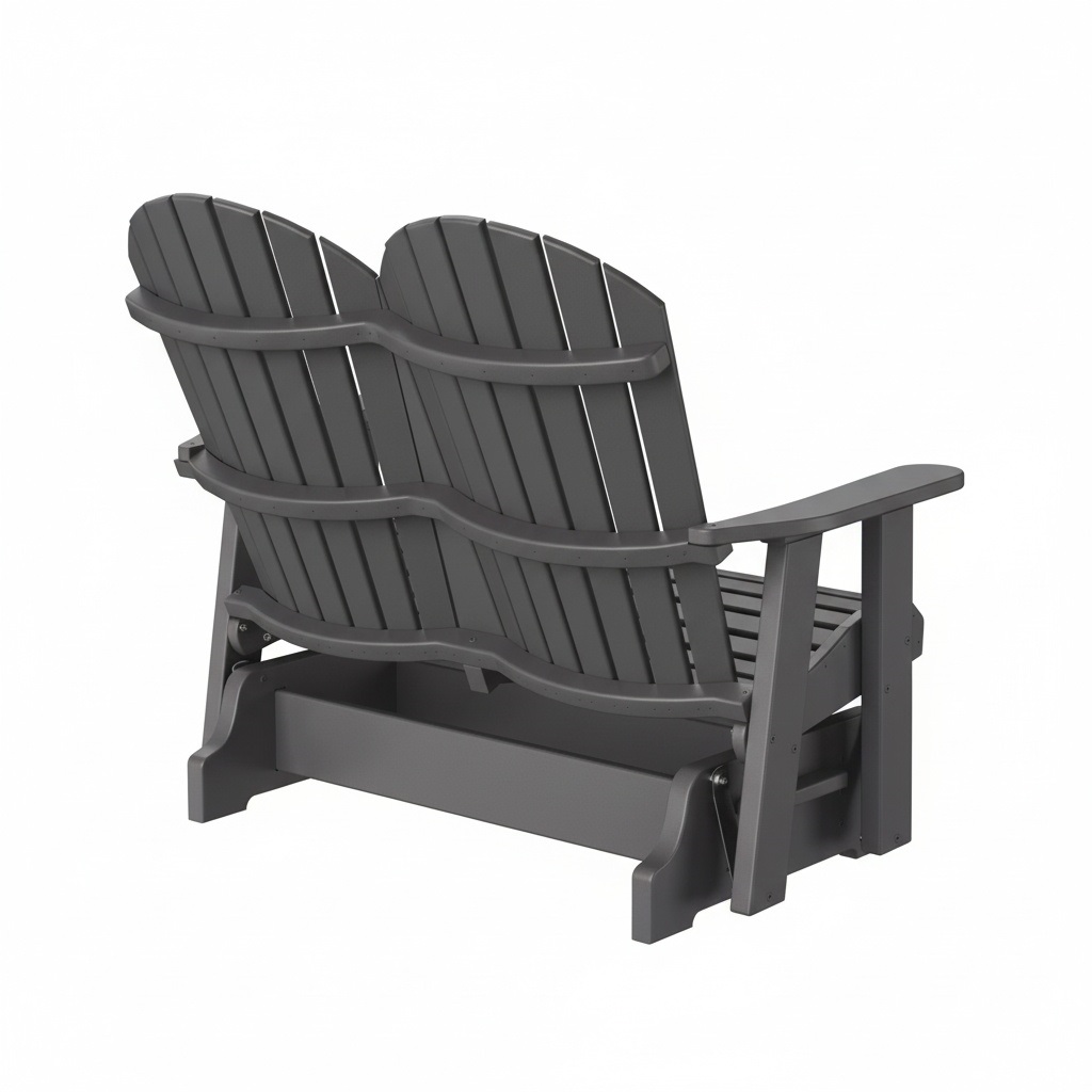 fanback double glider – dove grey thumbnail image