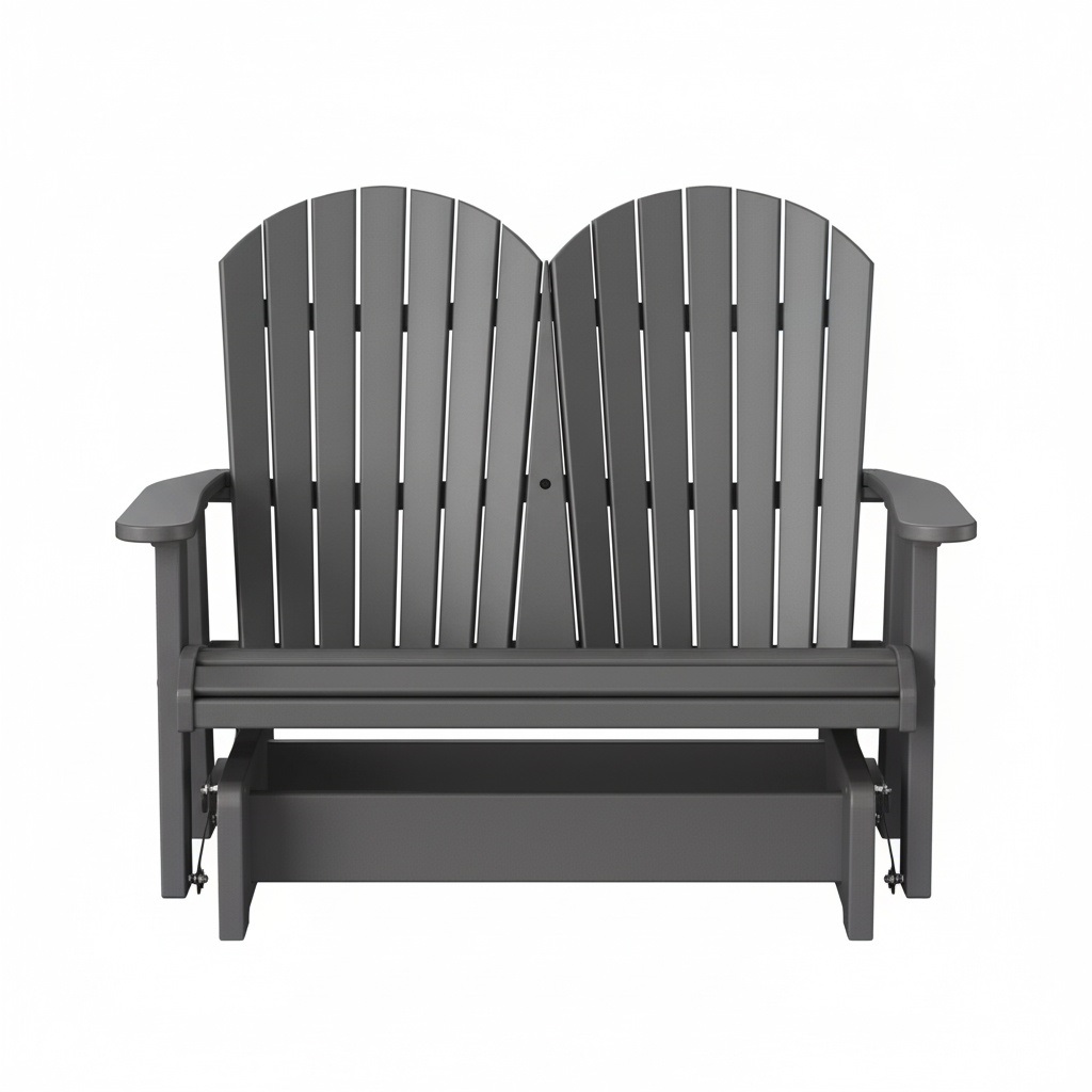 fanback double glider – dove grey thumbnail image