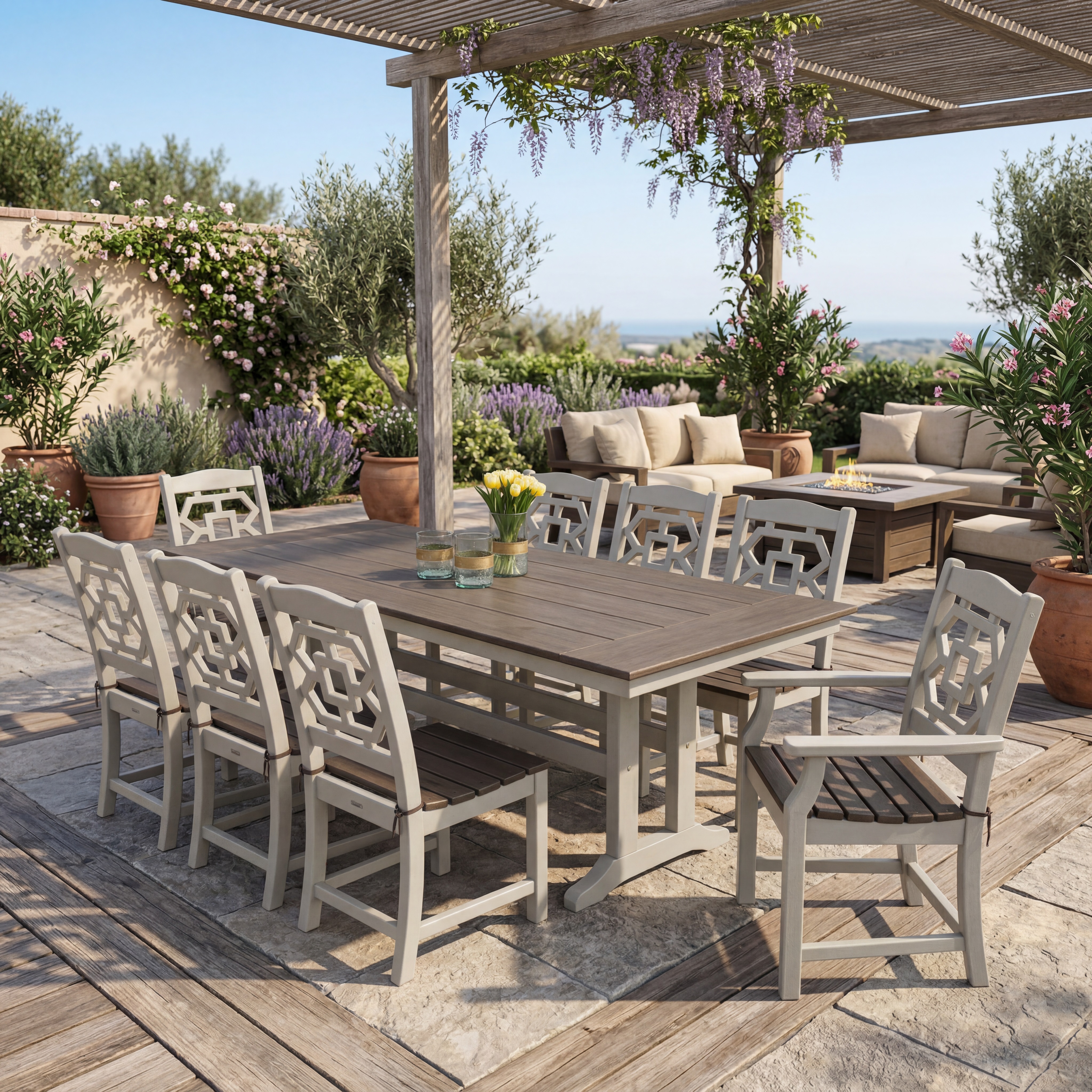 farmhouse dining set-sanka thumbnail image