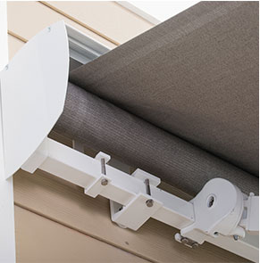MOUNT THE AWNING TO THE WALL